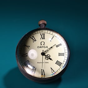 An OMEGA mechanical crystal ball watch from the Imperial Collection