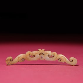 A beautiful Hetian jade ornament