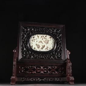 A beautiful mahogany inlay and Tianyu interstitial