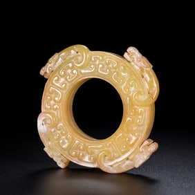 A piece of exquisite Hetian jade