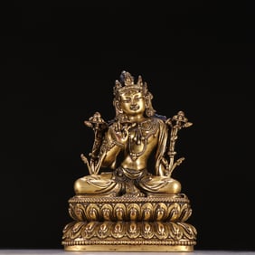 A statue of Yongle Tara from the Ming Dynasty