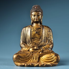 A piece of exquisite pure copper, all-copper high relief, engraved with lacquered gold, such as the