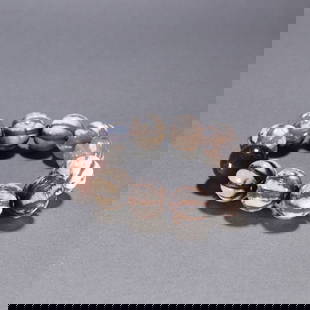 A beautiful agate pumpkin-shaped bracelet: A delicate agate pumpkin-shaped bracelet SIZE: Pearl diameter:1.8.cm W:99.5g (The Dimensions Of All Batches Are Manually Measured.If You Need More Detailed Information, Please Contact Our Customer Ser