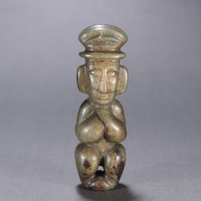 A piece of the river mill jade people of the Red Mountain culture