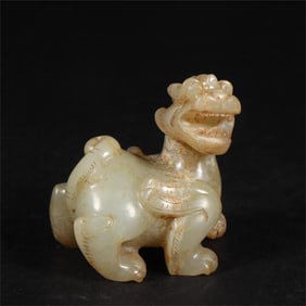A beautiful ancient jade beast