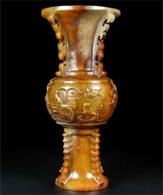 A piece of exquisite Hetian Yuzun