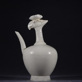 A reverse flow pot (fragment) of the Hutian kiln in the Song Dynasty