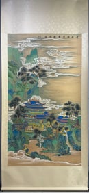 A picture of Liu Yongnian's pavilion