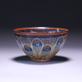 A beautiful piece of Jian kiln Yao Bian Tianmu Zhan Tianmu porcelain