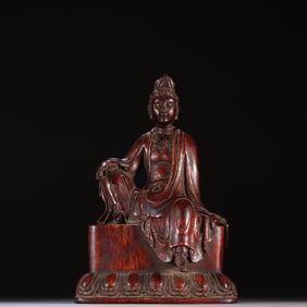 A statue of Guanyin in the Qing Dynasty