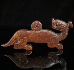 A beautiful Hetian jade merchant Zhou Ruibean