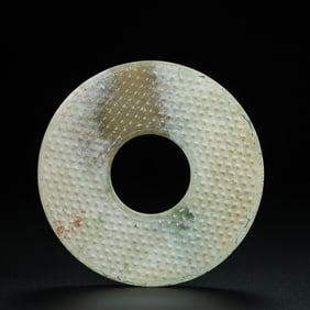 A beautiful Hetian jade pattern jade