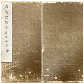 A picture of an Arhat painted by Shi Tao