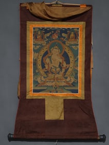 A beautiful Satya Vajra thangka