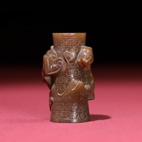 A Manqin dragon reiner of the Warring States period