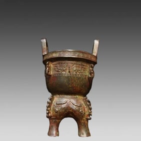 A fine bronze quadruped