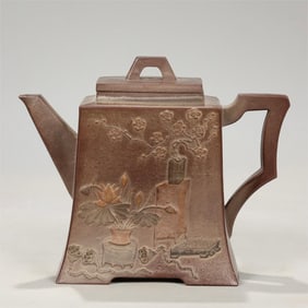 A "Yang Jichu" teapot from the Qing Dynasty