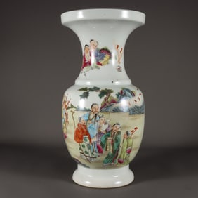 A pastel character story of Yongzheng in the Qing Dynasty