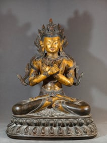 A beautiful vajra holding