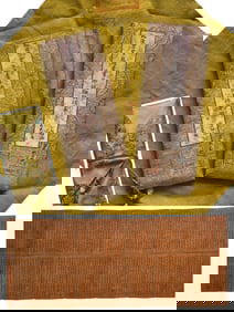 A Dunhuang suicide note awarded by Qianlong, the upper and lower volumes of the Maitreya Sutra