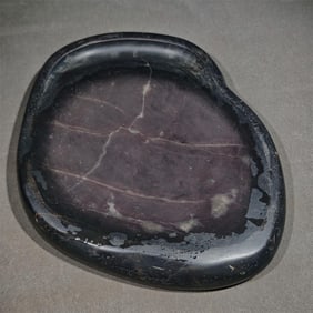 A beautiful old pit inkstone Guo Shangxian
