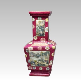 A foreign color made in the Qianlong era of the Qing Dynasty is the icing on the cake
