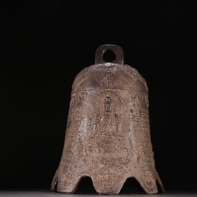 A beautiful bronze Buddha pattern clock