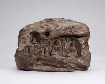 A beautiful statue of Yungang Grottoes