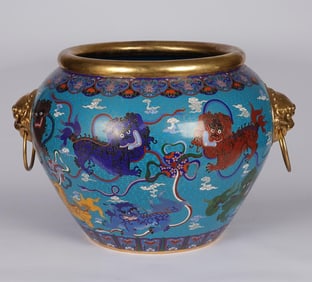 A Ming Dynasty cloisonné everything's a cornucopia
