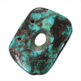A fine high turquoise accessory