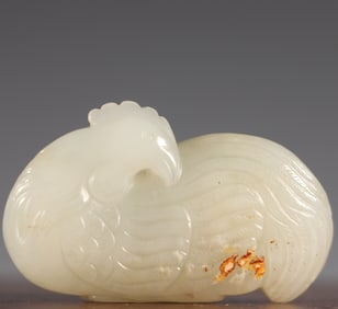 A zodiac chicken of the Qing Dynasty