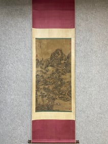 A landscape map of Guan Tong