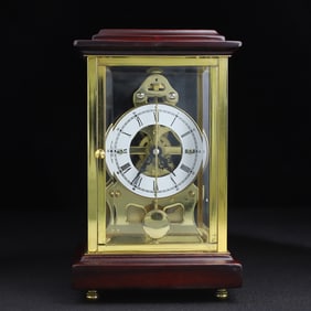 An 18th-century French gilt fast pendulum chronograph