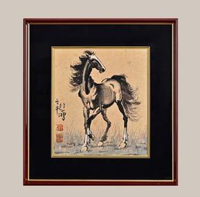 A picture of Xu Beihong's horse