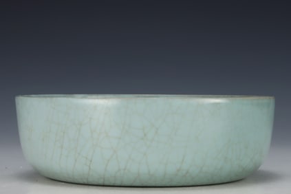 A Song Dynasty Ru kiln sky blue glazed Arhat bowl