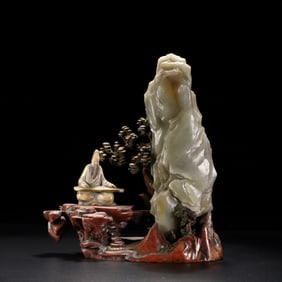 A Shoushan stone ornament from the Qing Dynasty