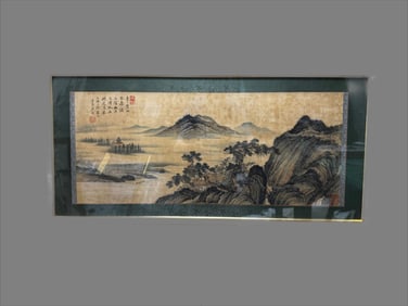 A painting of Tang Yin in the Ming Dynasty