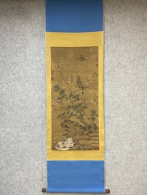 A painting of Cui Bai's flowers and birds