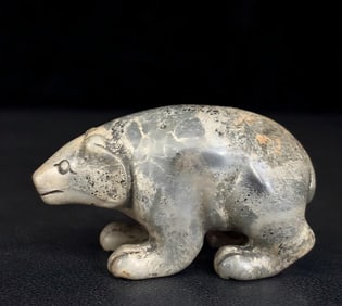 A jade bear of the Han Dynasty