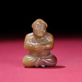 A jade figure of the Han Dynasty