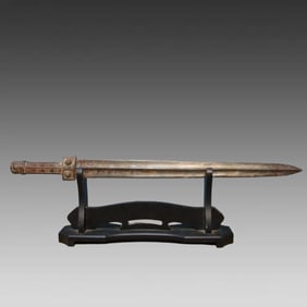 A bronze sword
