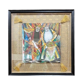 A picture of Lin Fengmian's opera characters