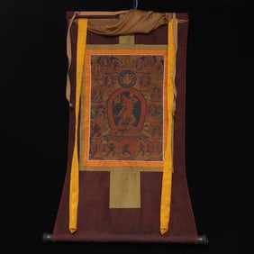 A Tibetan palace-level dakini boutique thangka