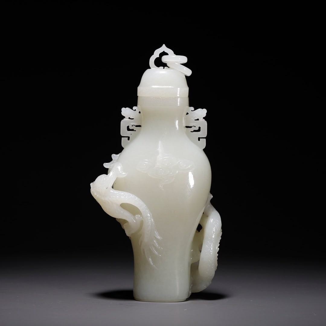 A Qing Dynasty Tian Yulong pattern vase (1 of 9)