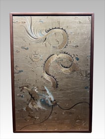 A late Qing dragon pattern Cantonese embroidery