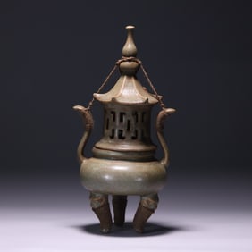 A piece of Song celadon aroma burner