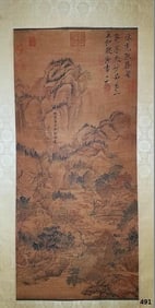 Guo Wei's secluded picture in the mountains