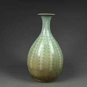 A piece of Song H: Beautiful porcelain sun flower jade pot spring vase