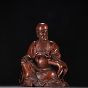 A piece of clear agarwood longevity immortal
