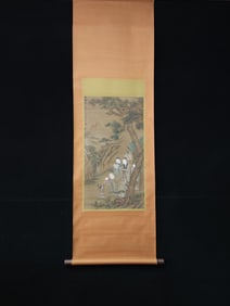 A picture of Liu Songnian's character in the Song Dynasty